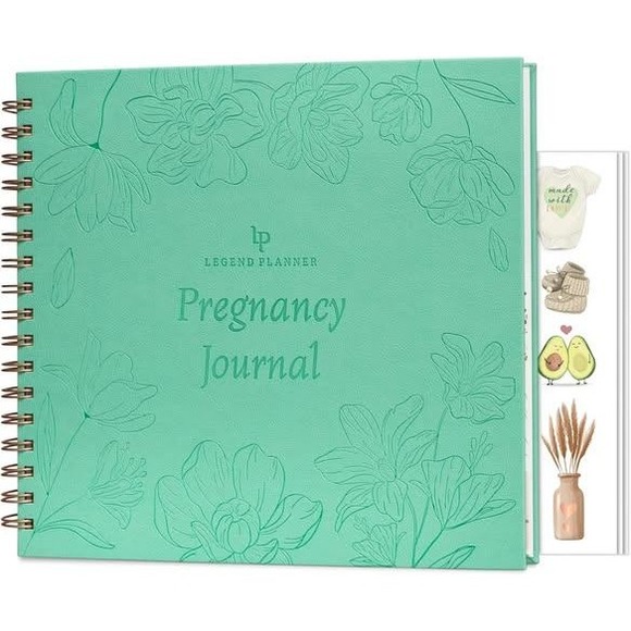 Legend Planner Pregnancy Journal Keepsake, Baby Memory Book, Scrapbook - Picture 1 of 4